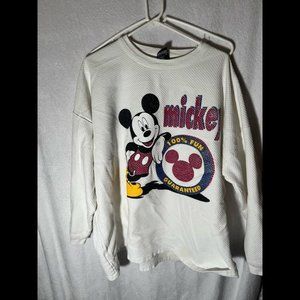 Disney’s Mickey Unlimited “made in USA” waffle shirt 3xl